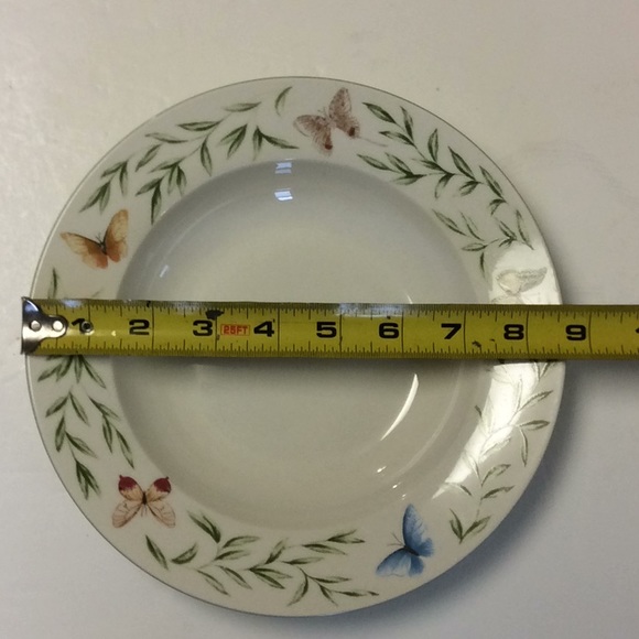 Farberware Arbor Life 4474 Lot of 2 Butterflies and Leaves Bowls 9" - Picture 5 of 5